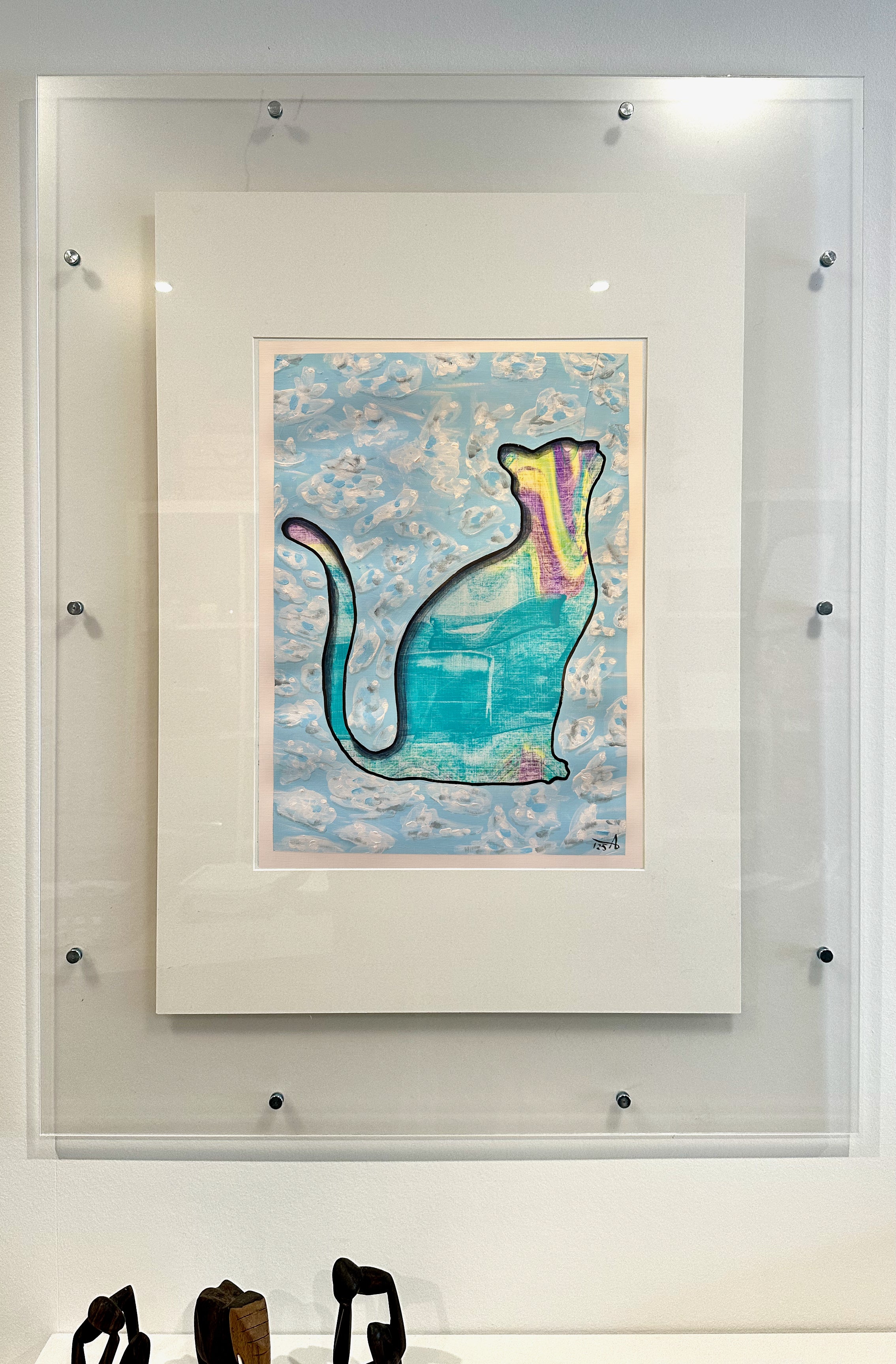 Nr. 236 Original - Titel "Schwerkraft ist auch nur eine Meinung"