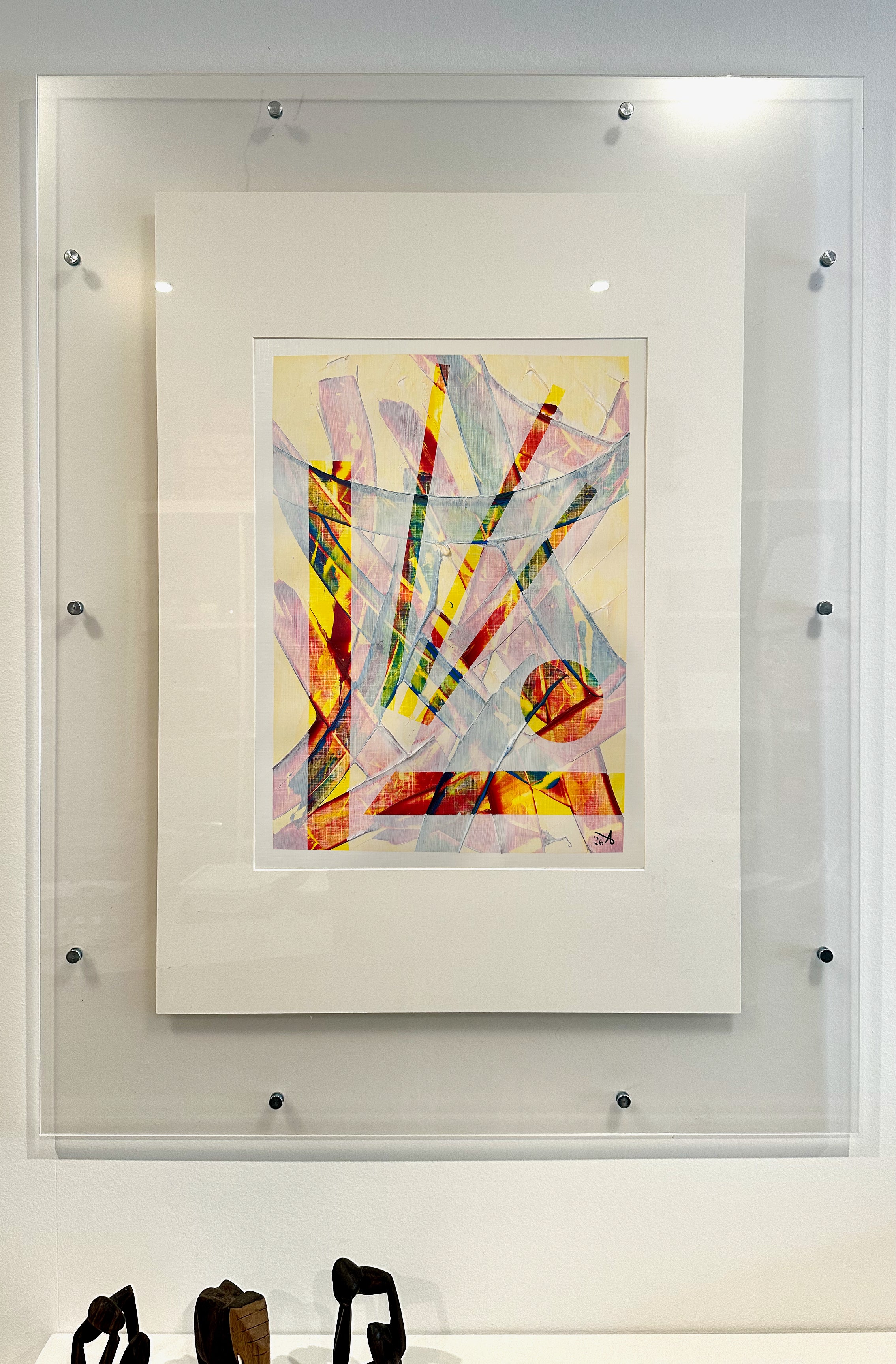 Nr. 252 Original - Titel "Wo die Arbeit sich selbst überrascht"