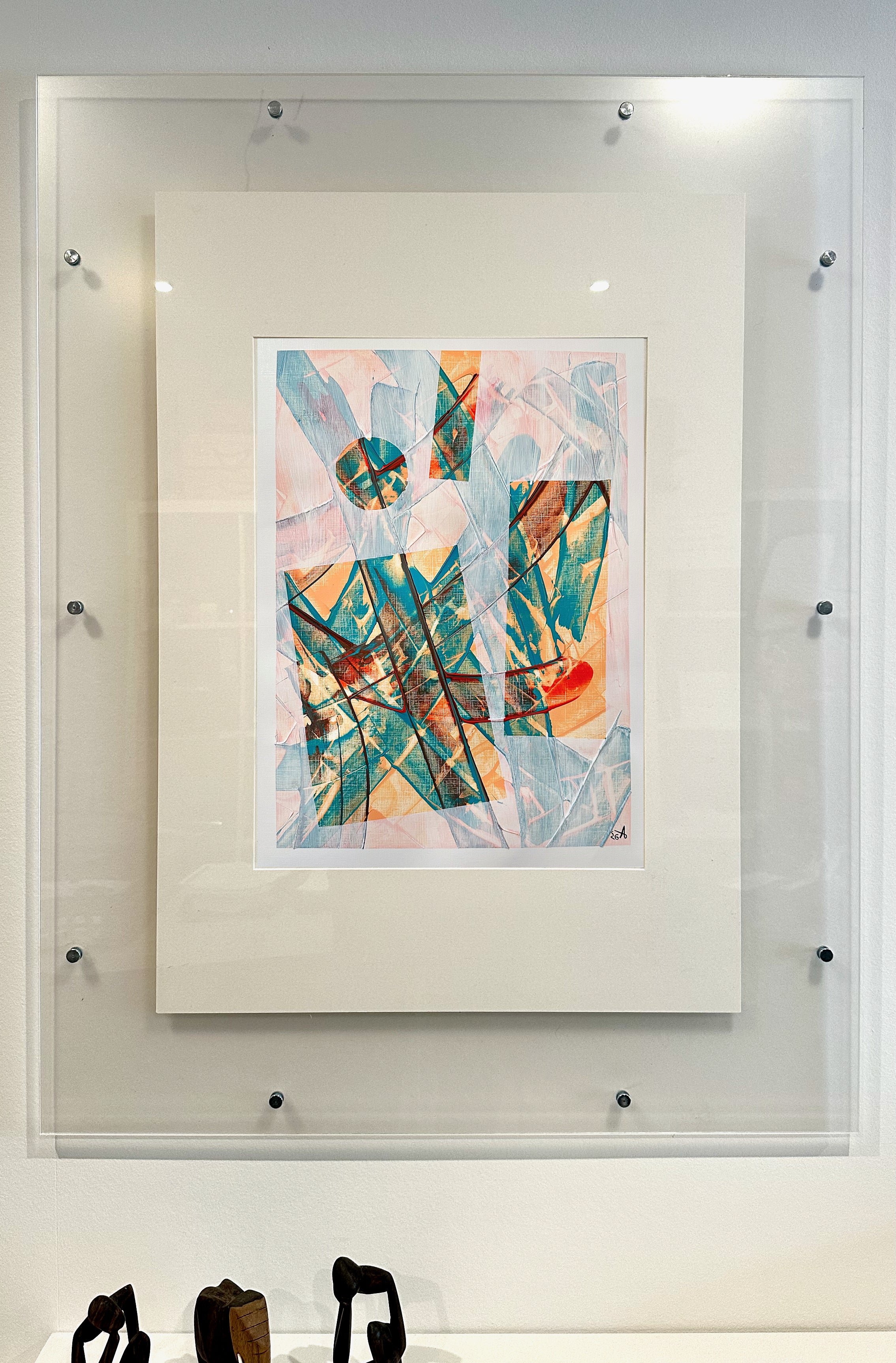 Nr. 254 Original - Titel "Im Atelier"