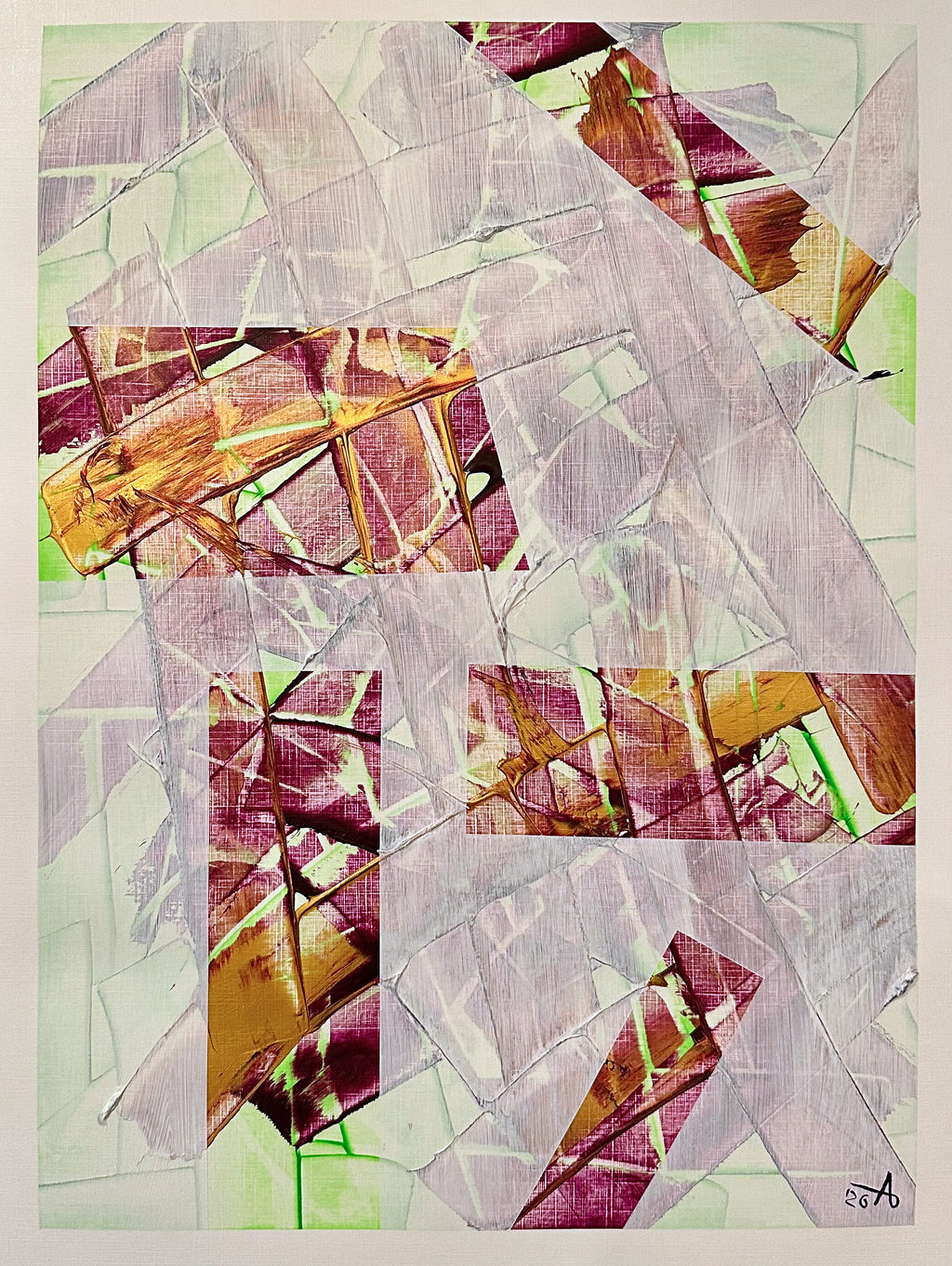 Nr. 258 Original - Titel "Nicht ganz gerade"