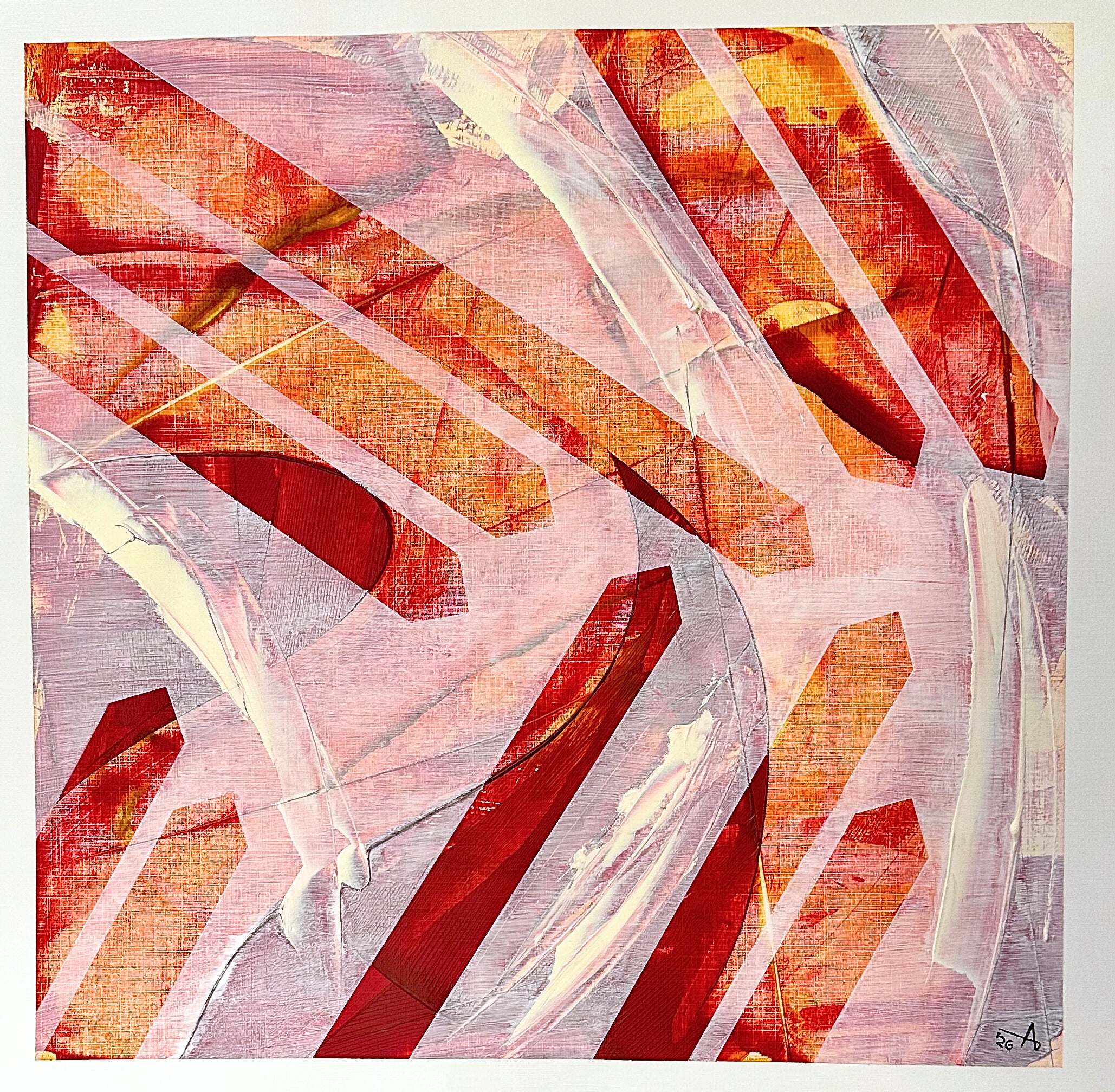 Nr. 273 Original - Titel "Geordnetes Feuer"